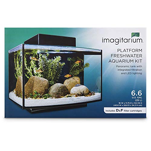 Imagitarium bubbling led outlet volcano aquarium ornament