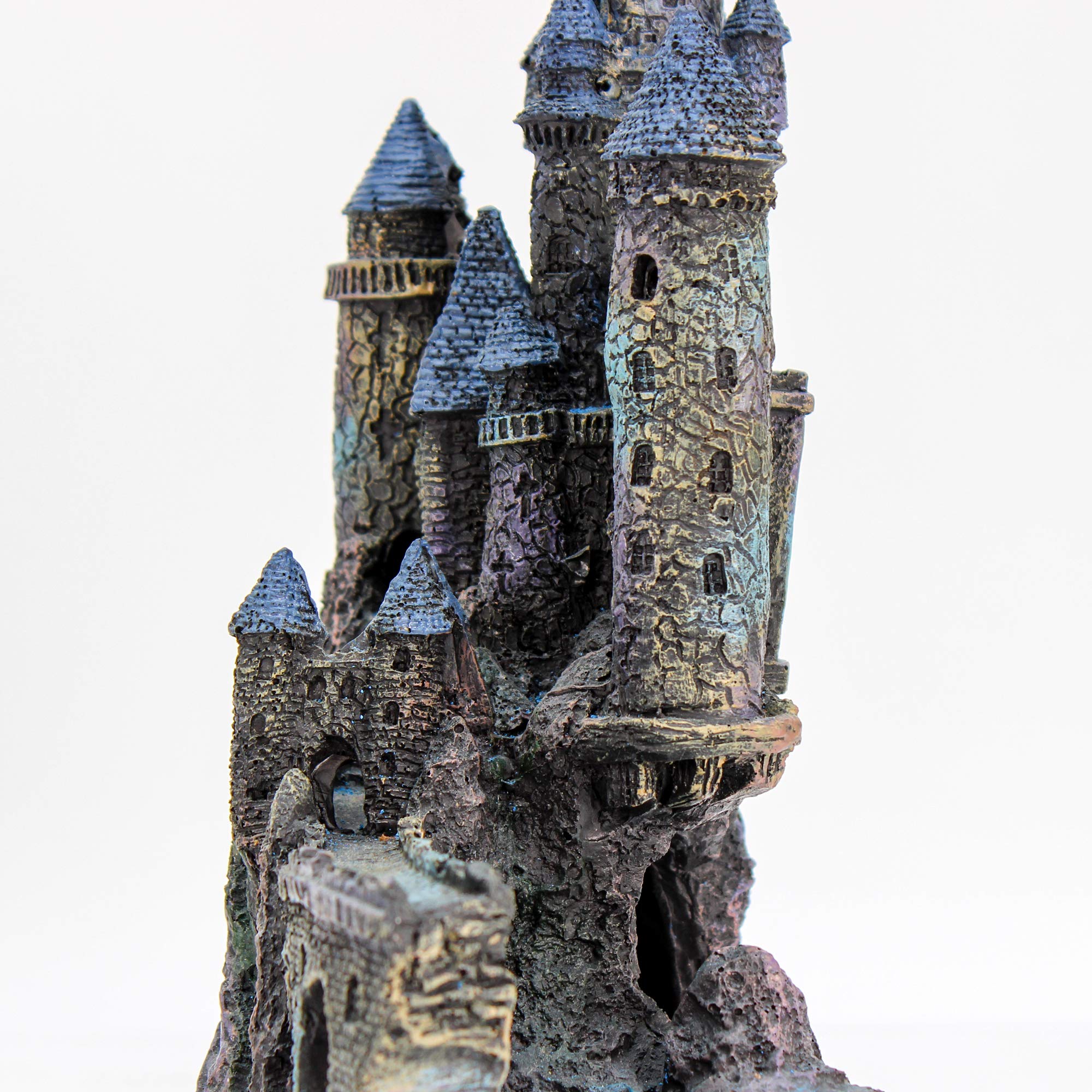 Penn Plax Age of Magic Wizard s Castle Aquarium Decoration Safe for Supply AG